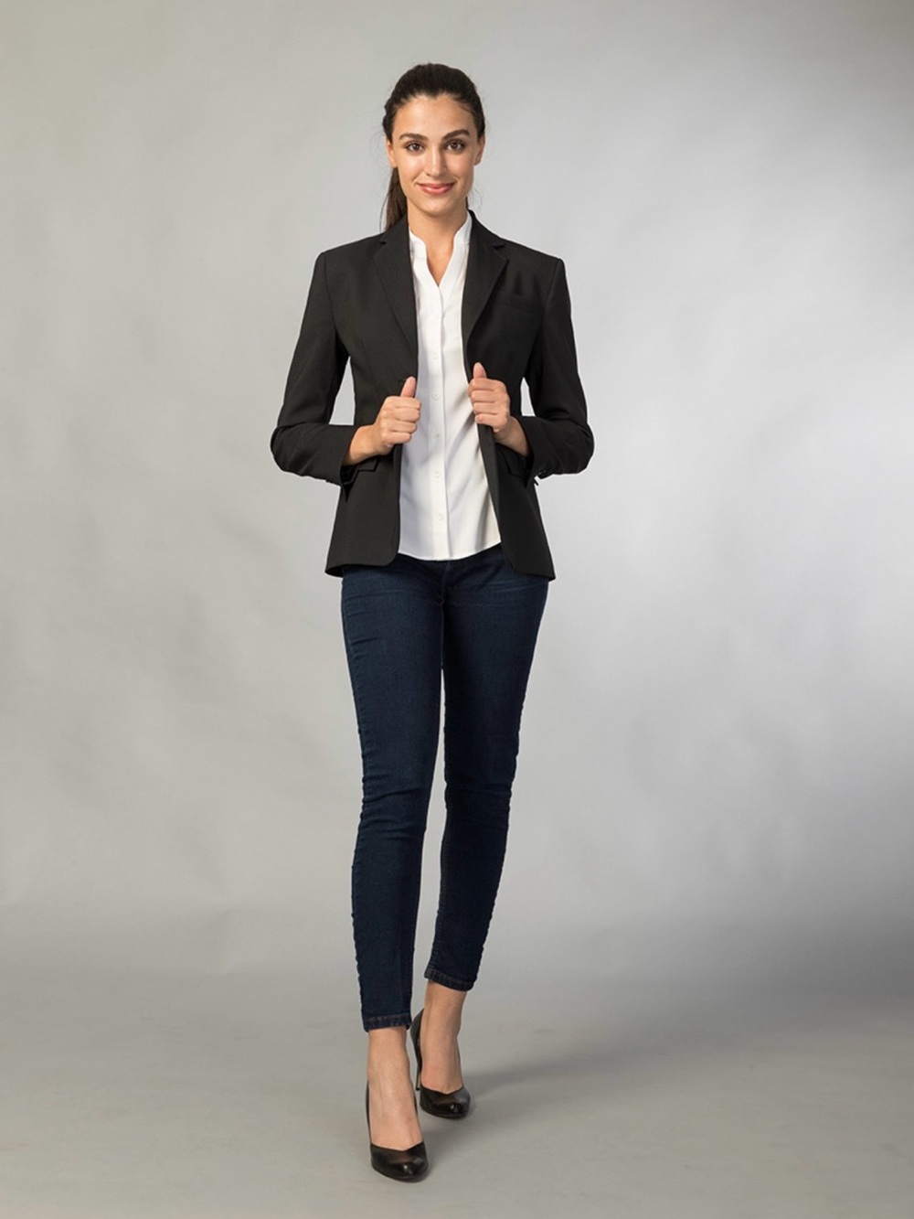 Classic Black Blazer